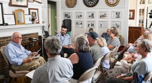 The Fitzgeralds wrote some of their works in the living room which is now home to the Fitzgerald Museum.