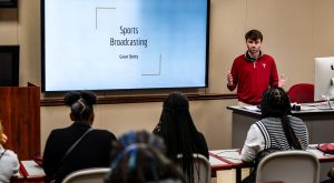 Hall School of Journalism and Communication welcomes student journalists for J-Day