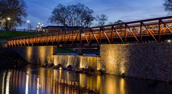 Newly completed Troy University lake restoration adds beauty to campus and community