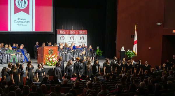 Troy University to recognize academic excellence at Honors Convocation on April 15
