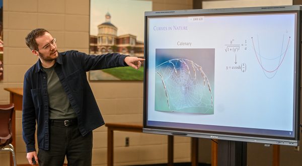 From Prague to Troy: Fulbright Scholar engages students through math and cultural exchange